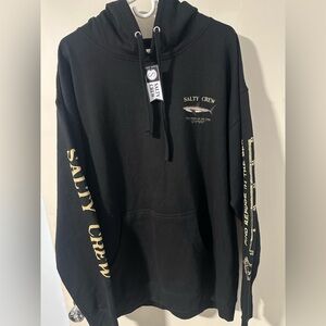 Salty Crew Men’s Bruce Hood Fleece Pullover Hooded Sweatshirt